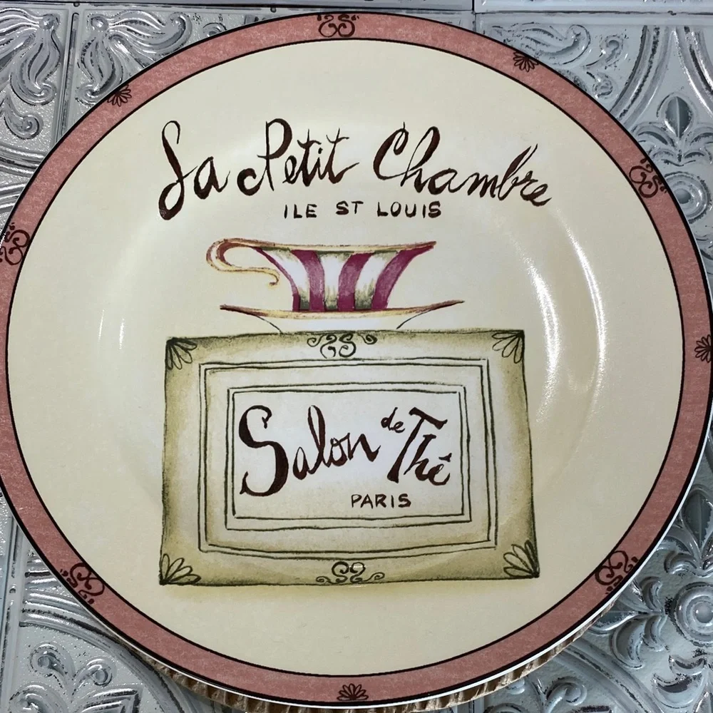 The Sakura Table Sweet Treats Parisian Dessert Plates Set of 4